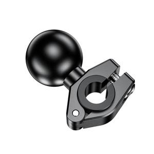 1인치 볼 헤드 마운트 어댑터 오토바이 자전거 핸들 바 클립 클램프 백미러 브래킷 홀더 액세서리