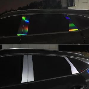 2020 XC90 윈도우B필러 메탈크롬 튜닝몰딩스티커 실외 인테리어 드레스업