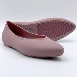 크록스 여성 브루클린 포인티드 플랫 까시스 정품 210169-5PG