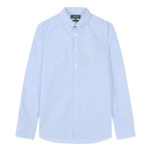 [파렌하이트] [GRANDCRU] 스트라이프 탭카라 드레스 셔츠 (FJBAH5308)