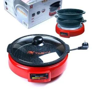 태유8200 가마솥같은 전골냄비 분리형쿠커/멀티/기계/라면기/라면끓이는기계/캠핑용/자취생/간단/전기냄비