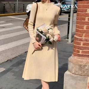 KARRA 심플리솔리드원피스_A4S0160