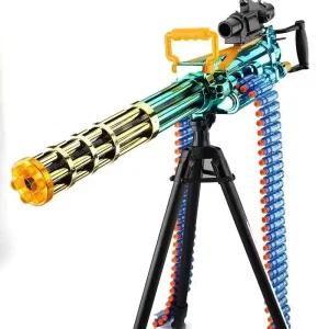 너프건 개틀링건 연사 서바이벌 스펀지 소프트 기관총 엘리트 쇼크웨이브 총 개틀링 완구