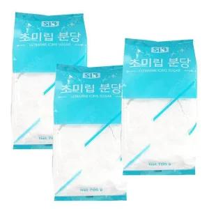 선인 초미립분당 700g 3개 슈가파우더 초미립분당 디저트