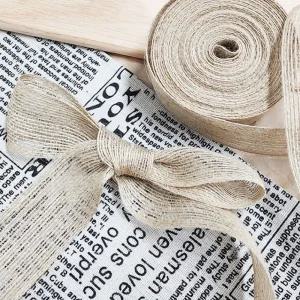 넓은 마끈 포장 리본 재료 끈 마리본끈 38mm 10cm