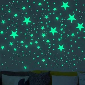 [LFK9Q6Q9_58]야광별스티커 야광스티커 100p