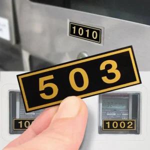 [LFL5L026_58]우체통번호판 PVC번호판 숫자판