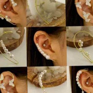 [골드스마일]자석 이어커프 페이크 귀걸이 트렌디 악세사리 컬렉션