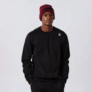 [롯데백화점]스파이더 남성 볼륨 라드패드 셋업 맨투맨 티셔츠 SPJFCNRL302MBLK