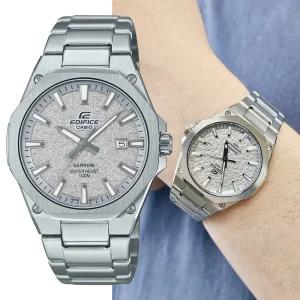정식AS 카시오 에디피스 에얄오크 사파이어 남자 메탈 시계 EFR-S108DE-8AVUDF