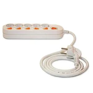 개별 멀티탭 5구 멀티콘센트 절전 멀티텝 4.5M 전기선 전기선 절전 멀티코드 공업용 안전한 확장