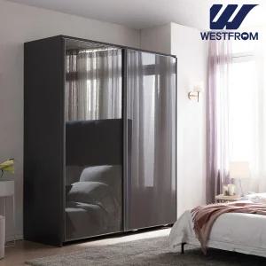 모던 더블린HG) 슬라이딩 선반형 키큰옷장 190cm