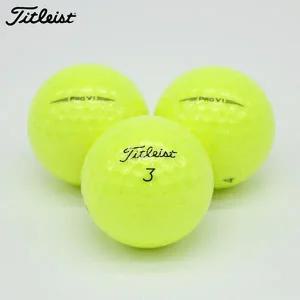 [하프클럽/달인골프]타이틀리스트 Pro V1 로스트볼 옐로우 A+급 10개