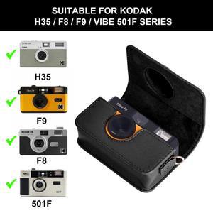 [보호보관파우치]Kodak H35 프레임 필름 카메라 용 케이스, F9S M35 M38 I60 용지 촬영 보관 홀더 주최자