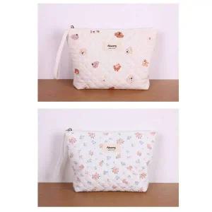 누빔가방 국내 순면 다용도 누빔 기저귀 파우치 선택 미니백