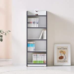 [우아미]수엘 라운드 다용도 틈새 5단 책장