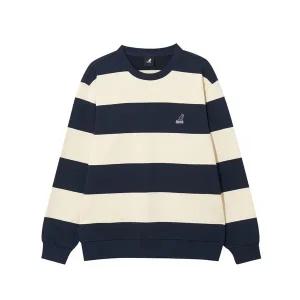 갤러리아 [캉골] 볼드 스트라이프 스웨트셔츠 1785 네이비 (KRFCRT17850)