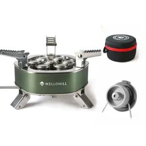 미니 강염버너 야외 버너 7구 캠핑 난로 취사 창산 강염