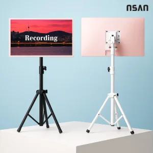 간편설치 접이식 TV 티비 모니터 삼각대 스탠드 거치대 최대32인치 호환 +FS-100