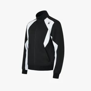 [롯데백화점]스파이더 남성 스탠드넥 셋업 집업 자켓 SPJPCNFT302MBLK