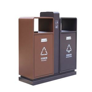 업소용 랙걸이 마당 종량제쓰레기통 야외 분리 용 용분리수거함 수거대