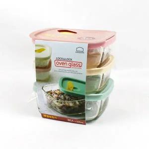 [너만아는잡화점]락앤락 오븐글라스 햇쌀밥용기 320ml 3개세트