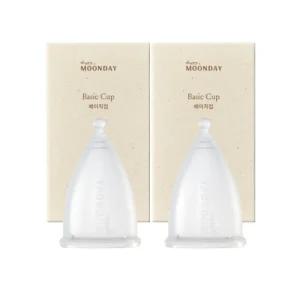 해피문데이 베이직컵 생리컵 안심 미디엄+미디엄 1set