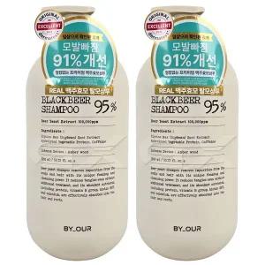 [바이아우어] 맥주효모 블랙 비어 이스트 샴푸 1.5L 2개 gx