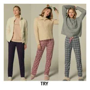 트라이 TRY 기모 파자마 팬츠 3종여 940160