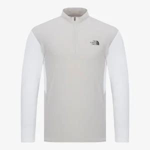 [노스페이스] [노스페이스 공식] NT7LR03A 남성 아이스데이 긴팔 집티_ICE GRAY