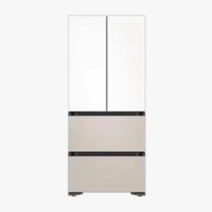[삼성설치]1등급 비스포크 김치냉장고 RQ49DB9401AP 에센셜화이트+베이지 삼성기사 AS 폐가전 사다리차