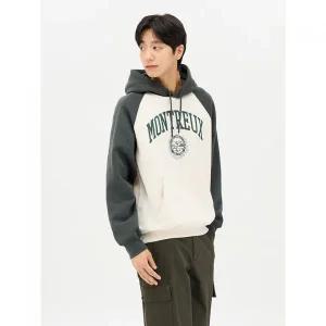 탑텐 공용 플리스 그래픽 스웨트후디MSE4TH3902