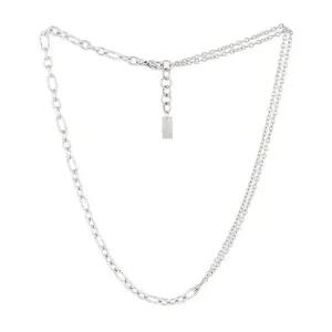 [Jbans]1by3앤틱믹스드 레이어드 체인목걸이 (C2501-AN874_SV)