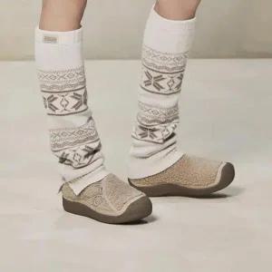 [네파](강남점)[정상가 115,000] 미끄럼 방지 아웃솔 여성 코모도 더블유Ⅱ방한화 (7K87681)