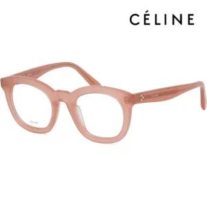 안경테 CL5004IN 074 핑크 투명 명품 사각 뿔테