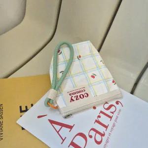 아트박스/코지콤마 나만의 커스텀 손목 스트랩파우치_체리체크