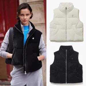 [롯데백화점]르꼬끄 [택가 259000원]우먼스 뤼미에르 크롭 다운 베스트 QP422ODVN1