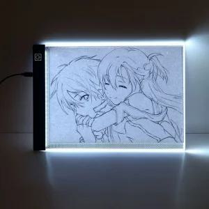 드로잉 패드 LED라이트박스 내장배터리 A3 USB