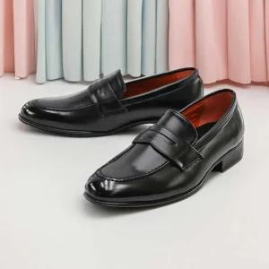 반유광 남자 로퍼 구두 키높이 정장화 끈없는 구두/남성/신사화/슬립온/면접/패션/결혼식/면접용/키높이화