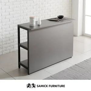 [삼익가구]라운지 1200 수납 홈바형 아일랜드 식탁