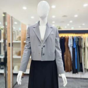 [쉬즈미스]미니멀 크롭 셋업 자켓 SWSJKO11050