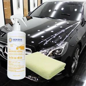 센샤 셀프 유리막코팅제 자동차 유리막코팅 관리제 파인크리스탈피니싱 400ml