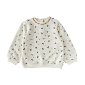 갤러리아 (예쁜티,백일,돌)유아,조카,티,쁘띠플라워스웨트셔츠(35C15-334-06)