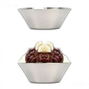 샤틴공법 무광 스텐 27종 아이스크림 팥빙수 시리얼 그릇 빙수볼 디저트볼 후식볼 14cm