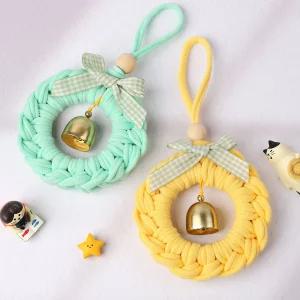 아트랄라 양말목 공예 러블리 도어벨만들기 DIY키트 업사이클링