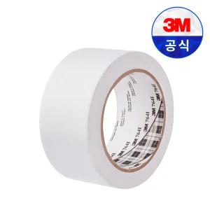 3M 바닥 라인 테이프 764 화이트 50.8mm X 32.9m 개별 포장 안전 위험 표시 공간 구획
