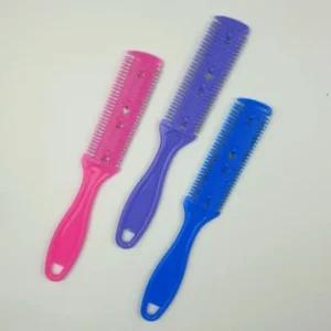 앞머리 빗 도구 층내기 커트 컷트칼 숱 칼빗 (WFJZY5J)