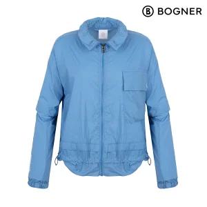 [보그너] 여성 디테처블 경량 바람막이 BLUE