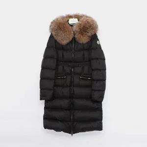 [몽클레어]몽클레어 보에딕 패치로고 벨티드 후드퍼 여성 롱패딩 1C00015 595FE 99M BOEDIC