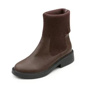 [금강제화]프리웨이 여성 캐주얼 니트 앵클부츠 RICBOC5855WFREF3